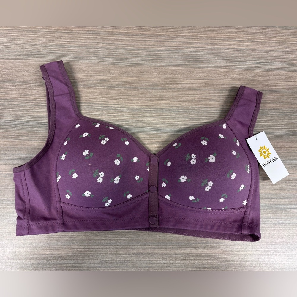 Daisy Bra NWT with Front Closure for Women 2XL
